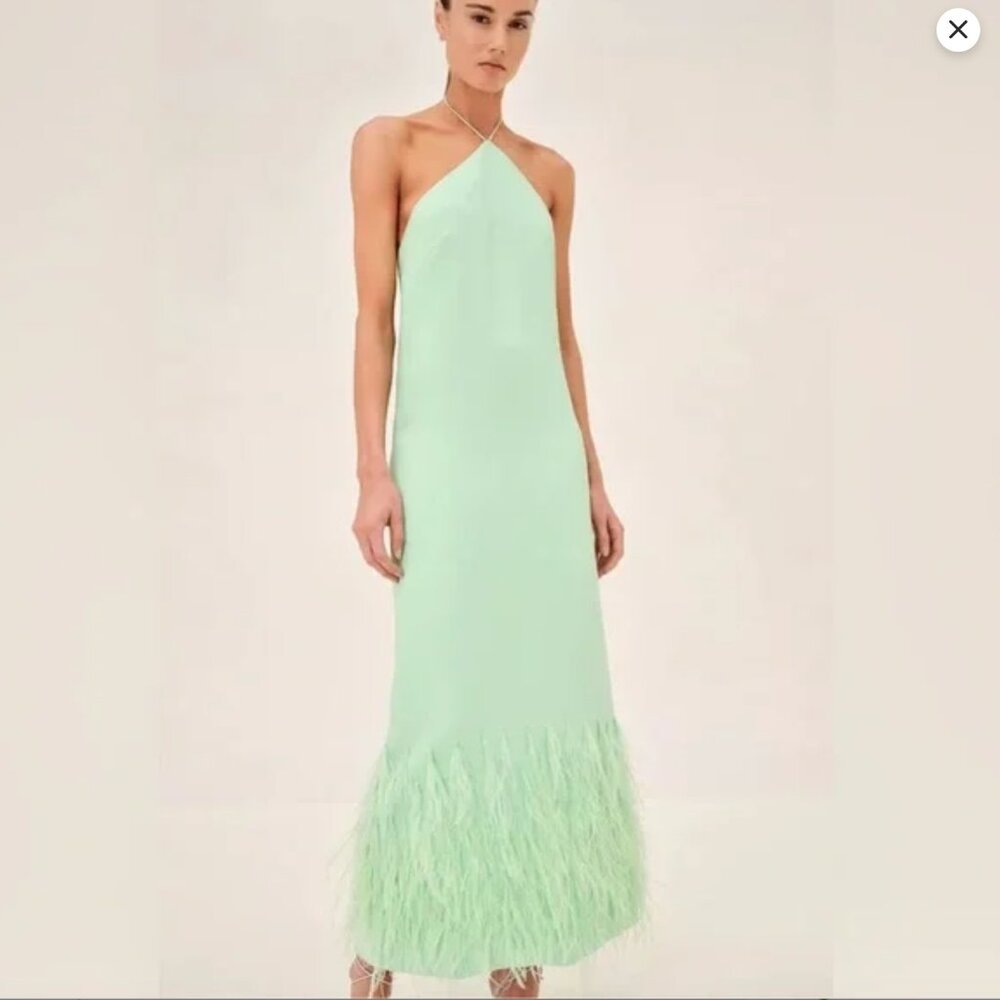 ALEXIS GREEN IZZIE DRESS - Picture 2 of 4
